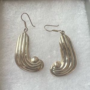Gorgeous Mexican silver earrings